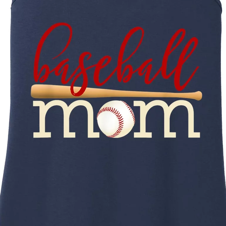 Baseball Mom For Wo Sports Mother's Day Gift Ladies Essential Tank