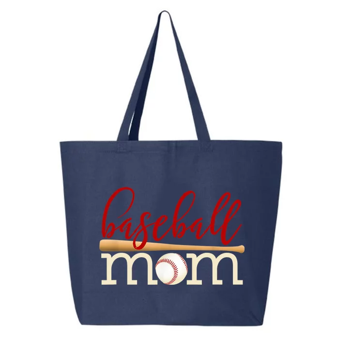 Baseball Mom For Wo Sports Mother's Day Gift 25L Jumbo Tote