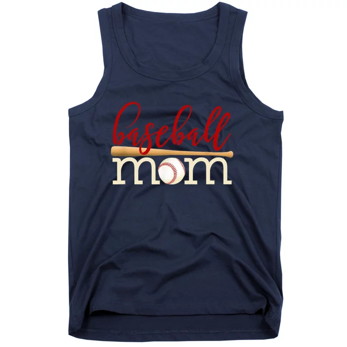 Baseball Mom For Wo Sports Mother's Day Gift Tank Top