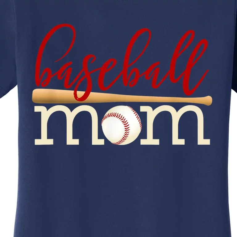 Baseball Mom For Wo Sports Mother's Day Gift Women's T-Shirt