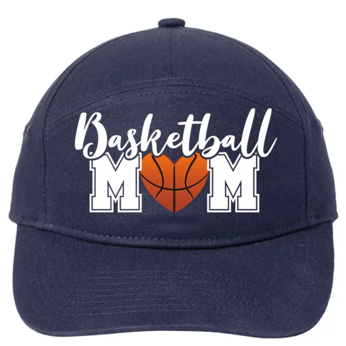 Basketball Mom Funny Gift 7-Panel Snapback Hat