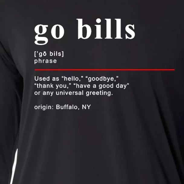 Buffalo Mafia Football Fan Fun Gift New York Cooling Performance Long Sleeve Crew