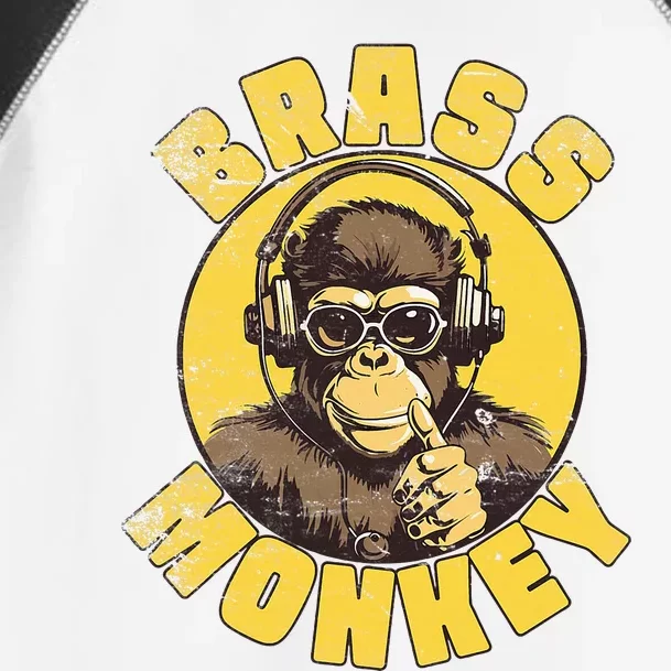 Brass Monkey Funny Cool Music Toddler Fine Jersey T-Shirt