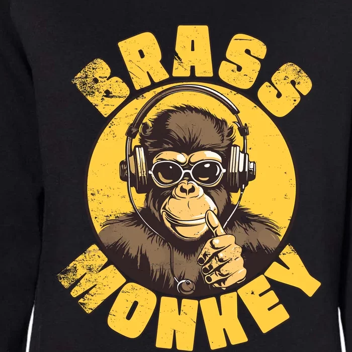 Brass Monkey Funny Cool Music Womens California Wash Sweatshirt