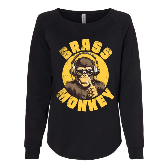 Brass Monkey Funny Cool Music Womens California Wash Sweatshirt