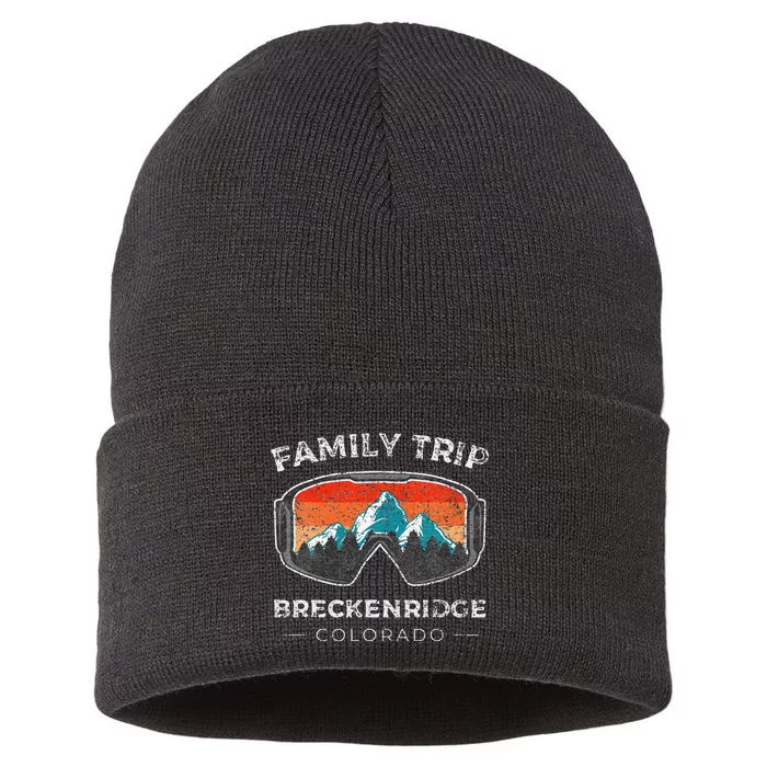 Breckenridge Matching Family Vacation 2021 Sustainable Knit Beanie