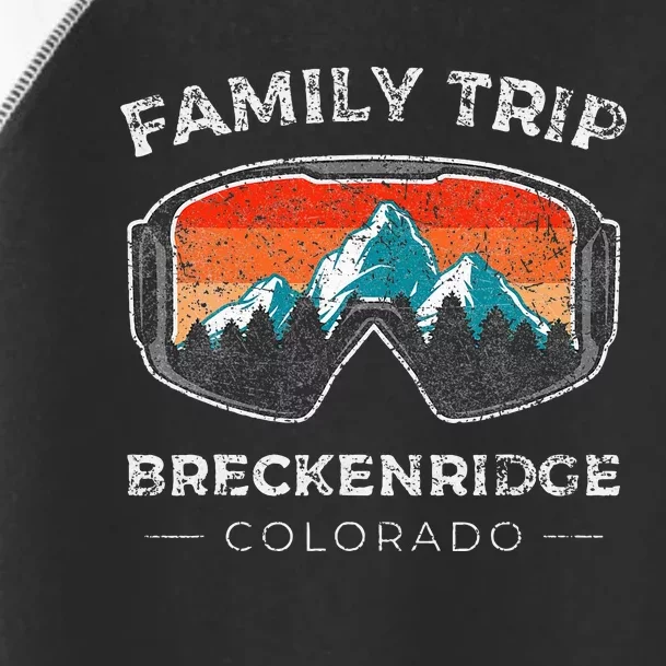 Breckenridge Matching Family Vacation 2021 Toddler Fine Jersey T-Shirt