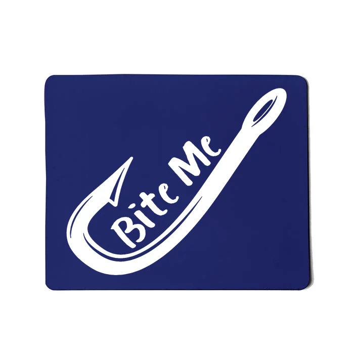 Bite Me Fish Hook Mousepad