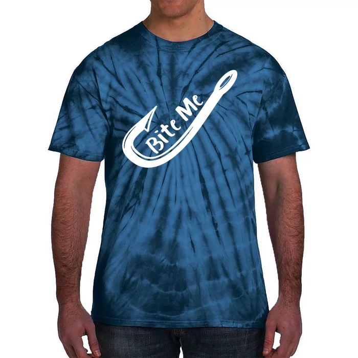 Bite Me Fish Hook Tie-Dye T-Shirt