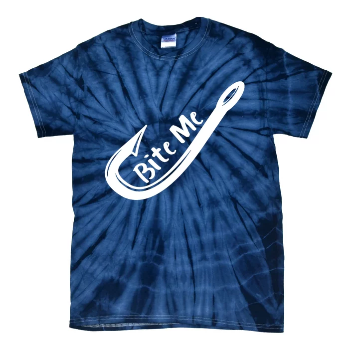 Bite Me Fish Hook Tie-Dye T-Shirt