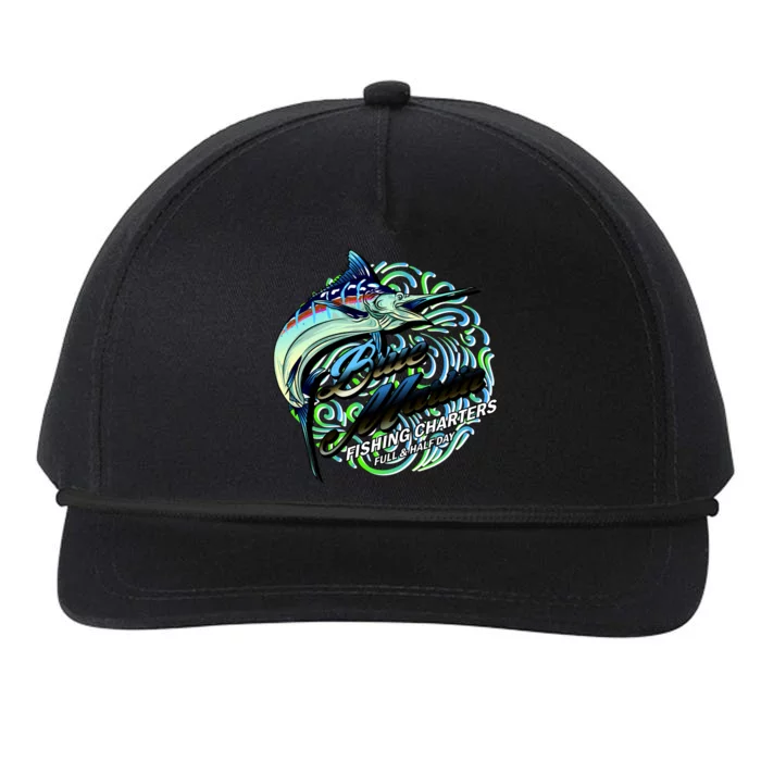 Blue Marlin Fishing Charters Snapback Five-Panel Rope Hat