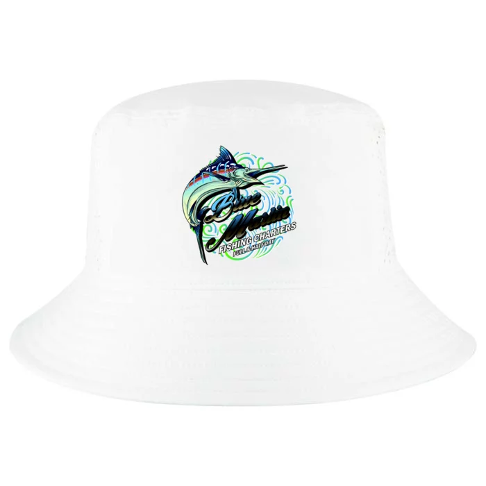 Blue Marlin Fishing Charters Cool Comfort Performance Bucket Hat