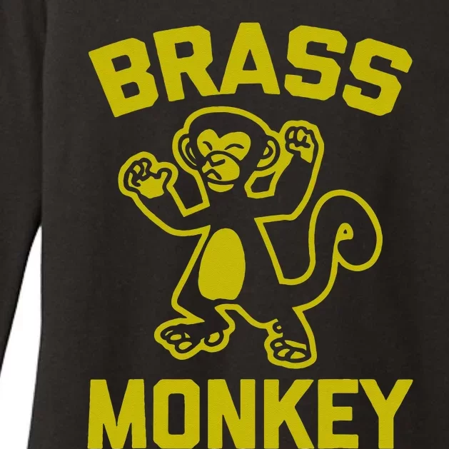 Brass Monkey Funky Monkey Womens CVC Long Sleeve Shirt