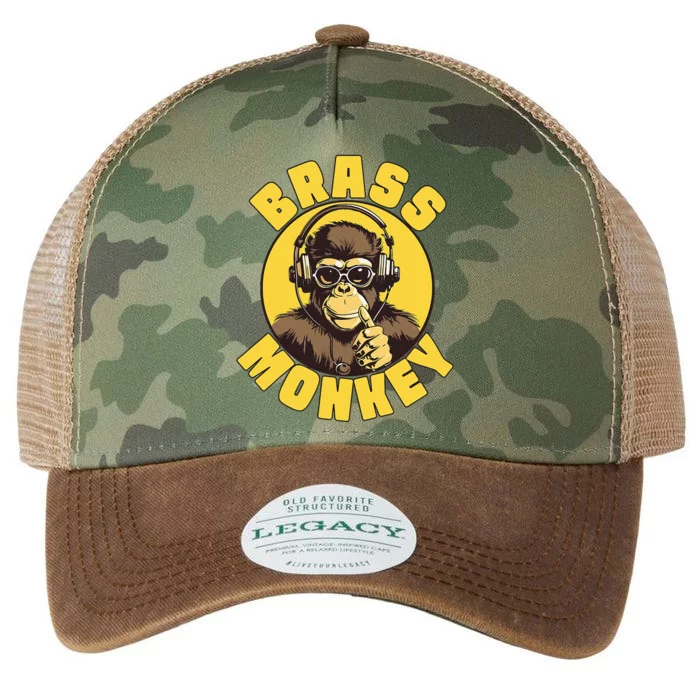 Brass Monkey Funny Cool Music Legacy Tie Dye Trucker Hat