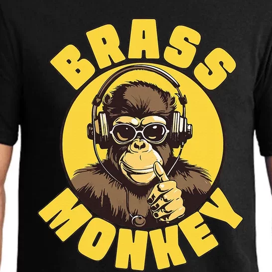 Brass Monkey Funny Cool Music Pajama Set