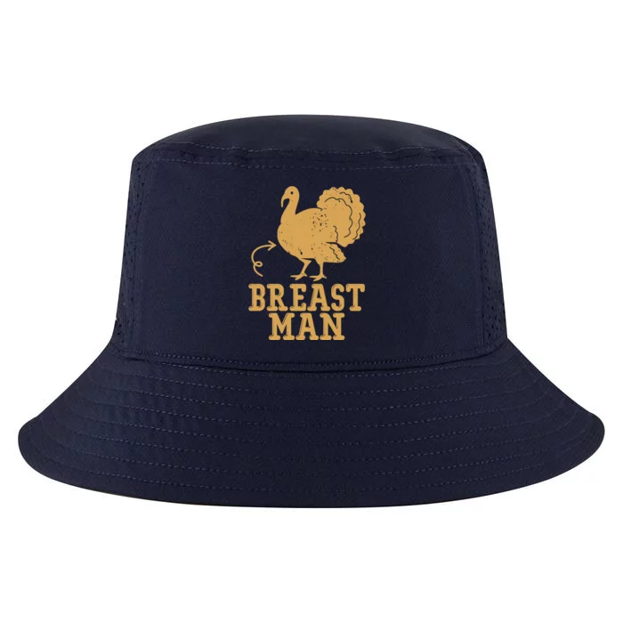 Breast Man Funny Turkey Thanksgiving Cool Comfort Performance Bucket Hat