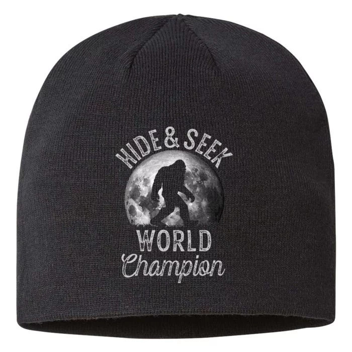 Bigfoot Moon Fantasy Hide And Seek World Champion Sasquatch 8 1/2in Sustainable Knit Beanie