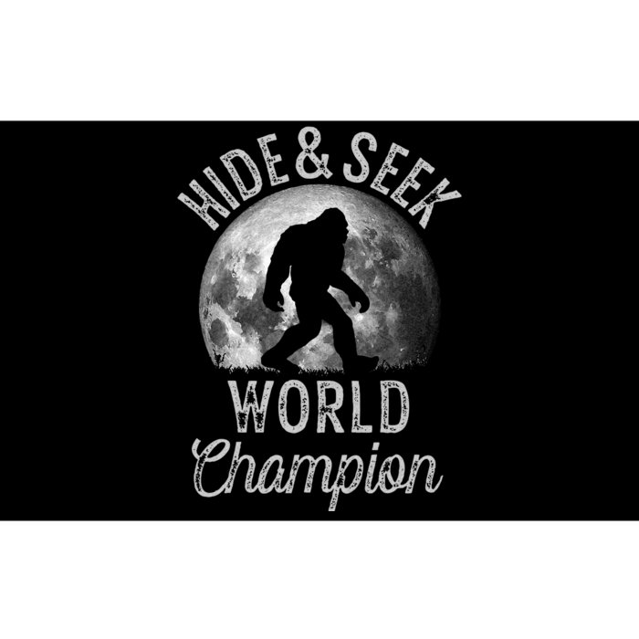 Bigfoot Moon Fantasy Hide And Seek World Champion Sasquatch Bumper Sticker