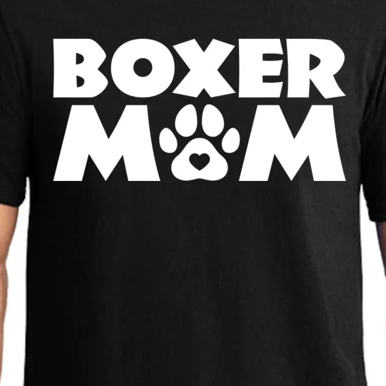 Boxer Mom Funny Boxer Dog Owner Dog Mom MotherS Day Pajama Set