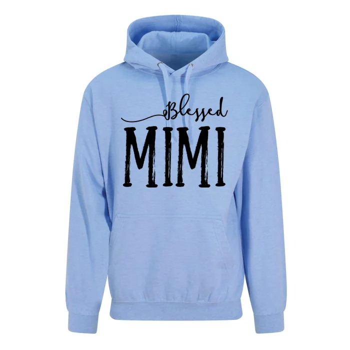 Blessed Mimi For Grandma Women Christmas MotherS Day Unisex Surf Hoodie