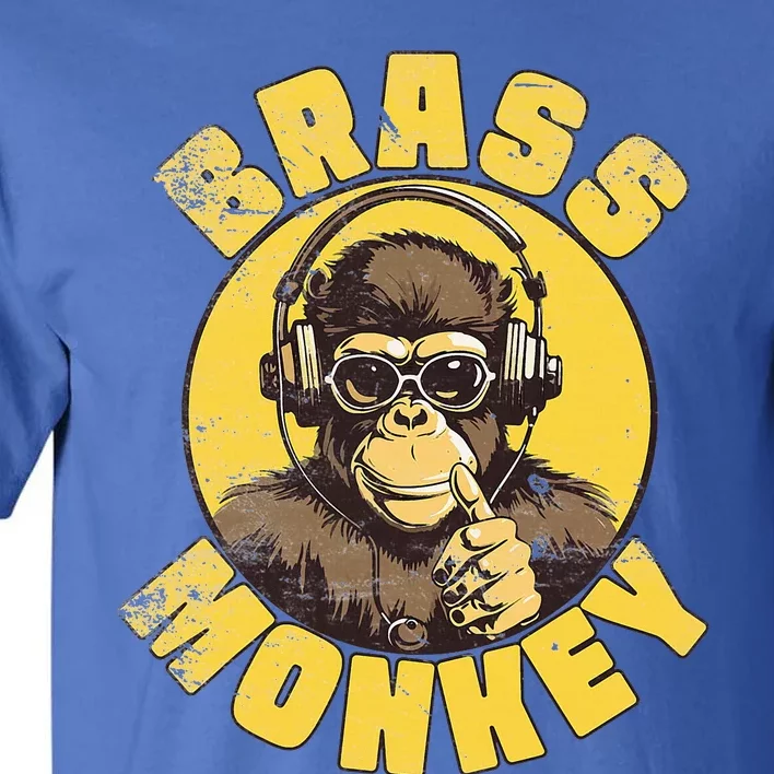 Brass Monkey Funny Cool Music Tall T-Shirt