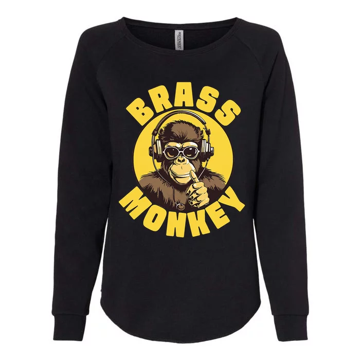 Brass Monkey Funny Cool Music Womens California Wash Sweatshirt