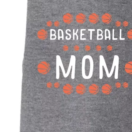 Basketball Mom Fan Best Mama Ever Hooper Gift Doggie 3-End Fleece Hoodie