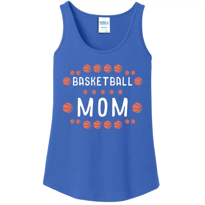 Basketball Mom Fan Best Mama Ever Hooper Cool Gift Ladies Essential Tank