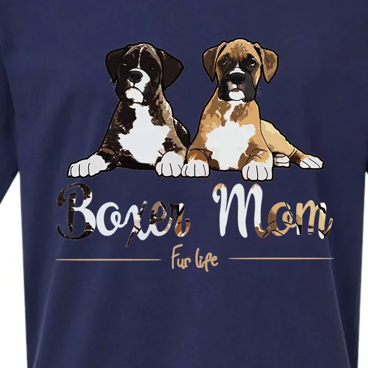 Boxer Mom Fur Life Dog Gifts Sueded Cloud Jersey T-Shirt