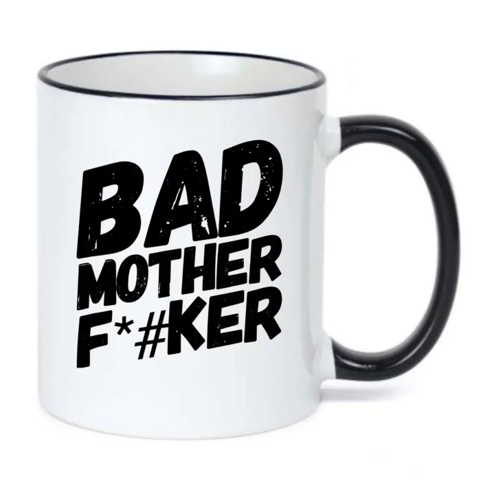 Bad Mother Fker Black Color Changing Mug