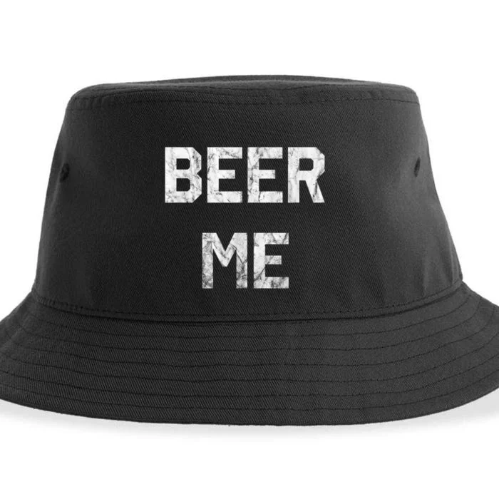 Beer Me Funny Beer Drinking Sustainable Bucket Hat