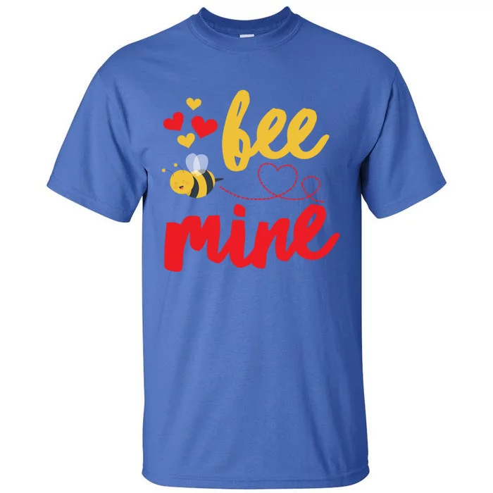 Bee Mine Funny Gift Bees Cute Valentines Day Gift Tall T-Shirt