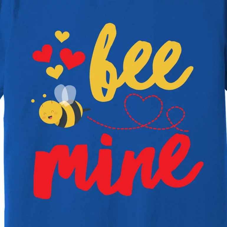 Bee Mine Funny Gift Bees Cute Valentines Day Gift Premium T-Shirt