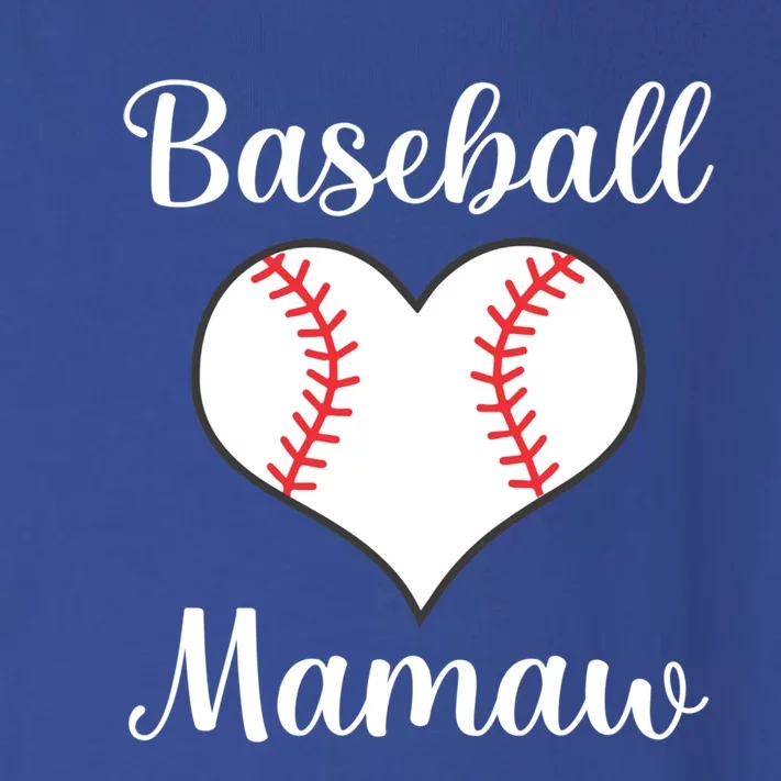 Baseball Mamaw Funny Gift Toddler Long Sleeve Shirt