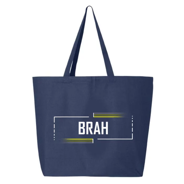 Brah Meme Funny Saying Brother Greeting 25L Jumbo Tote