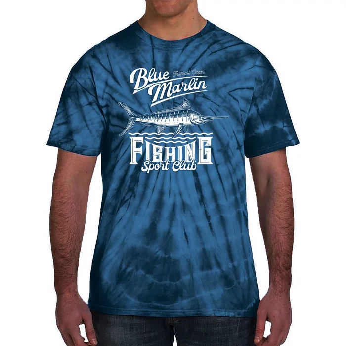 Blue Marlin Fishing And Sports Club Tie-Dye T-Shirt