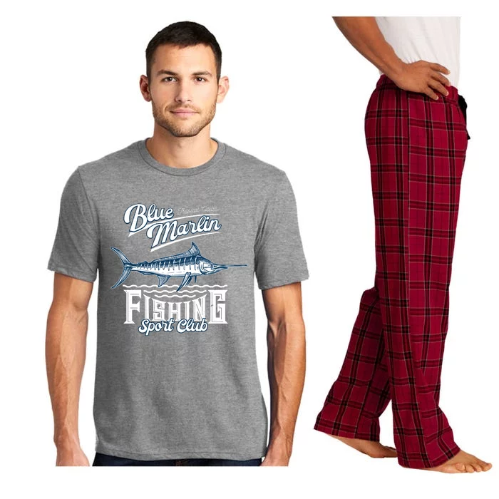 Blue Marlin Fishing And Sports Club Pajama Set