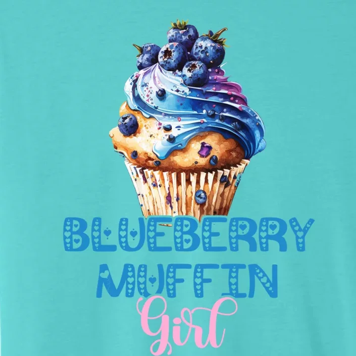 Blueberry Muffin Fruit Healthy Berry Blueberries Garden Funny Gift ChromaSoft Performance T-Shirt