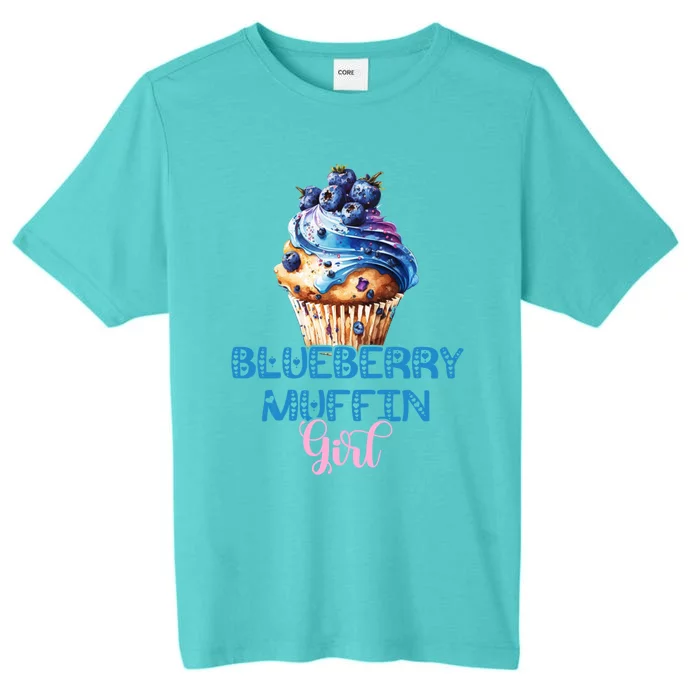 Blueberry Muffin Fruit Healthy Berry Blueberries Garden Funny Gift ChromaSoft Performance T-Shirt