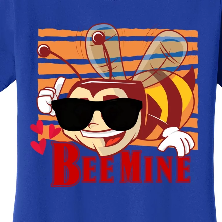 Bee Mine Funny Honeybee Valentine's Day Beekeeper Gift Women's T-Shirt