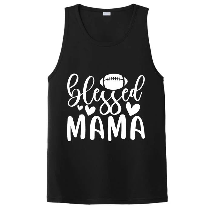 Blessed Mama Funny Mother's Day T Performance Tank