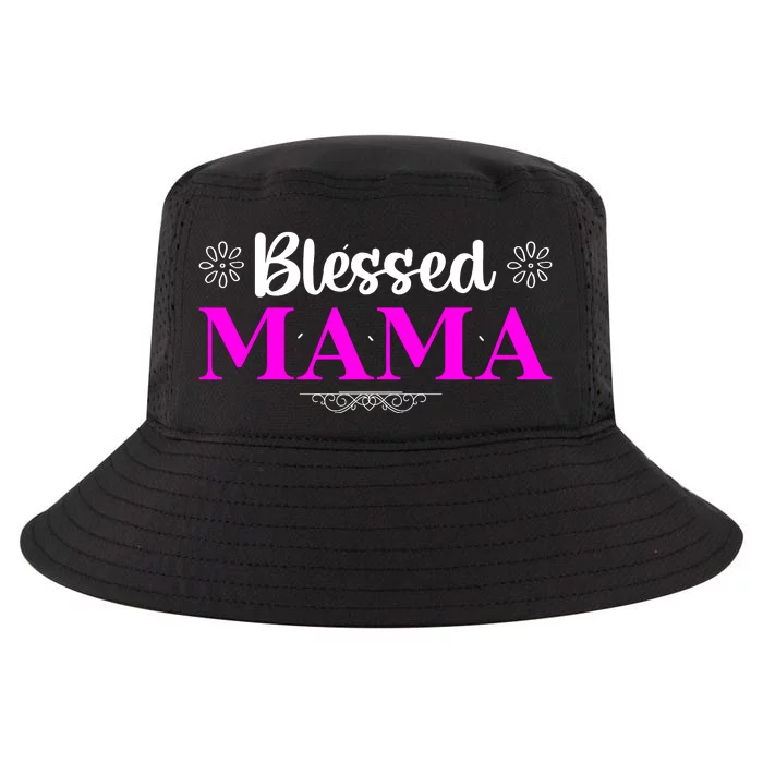 Blessed Mama Funny Mothers Day T Cool Comfort Performance Bucket Hat