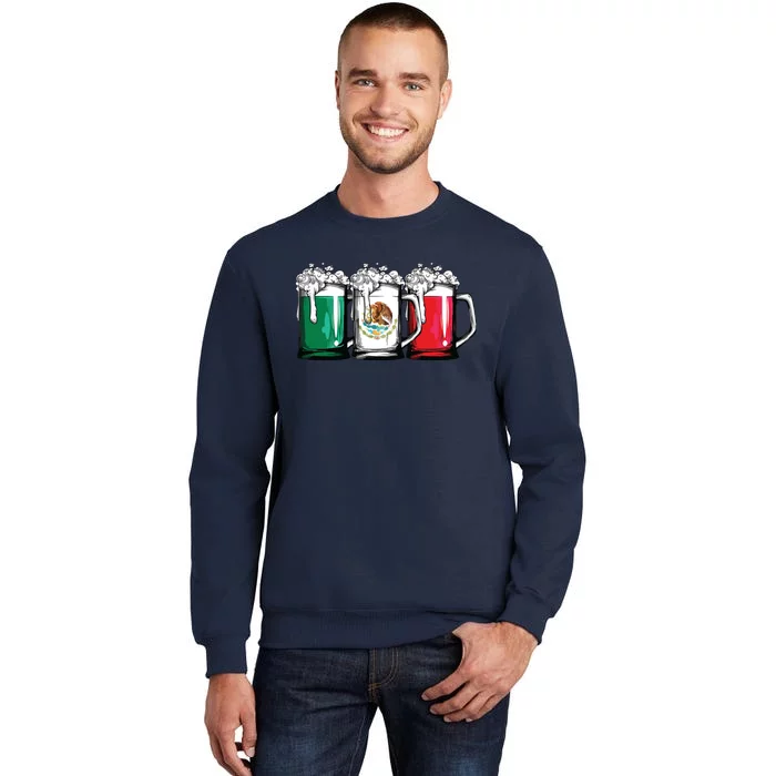 Beer Mexican Flag T Cinco De Mayo Mexico Gifts Sweatshirt