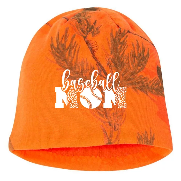 Baseball Mom Funny Baseball Kati - Camo Knit Beanie