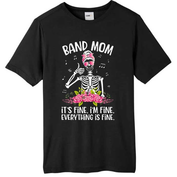 Band Mom Funny Marching Band Mom Marching Band Mama ChromaSoft Performance T-Shirt