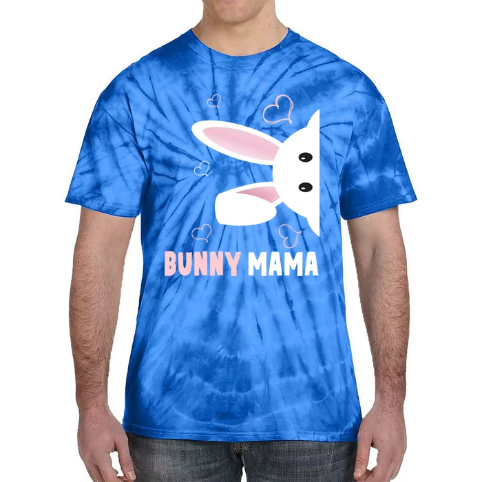 Bunny Mama Funny Easter Cute Bunny Mom Gift Tie-Dye T-Shirt