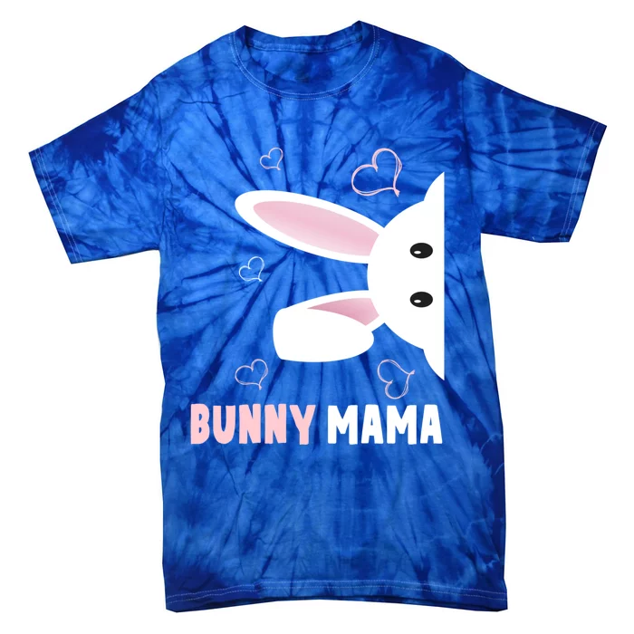 Bunny Mama Funny Easter Cute Bunny Mom Gift Tie-Dye T-Shirt