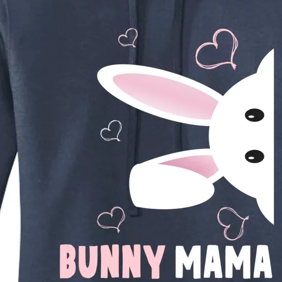 Bunny Mama Funny Easter Cute Bunny Mom Gift Women's Pullover Hoodie