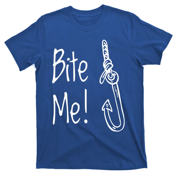 Bite Me Funny Fishing Gift T-Shirt