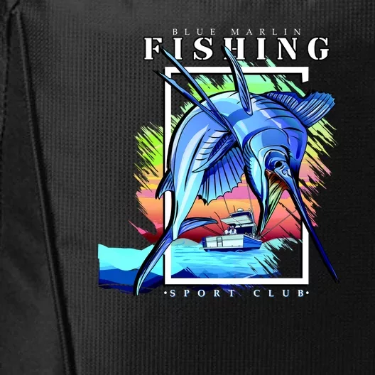 Blue Marlin Fishing Club City Backpack